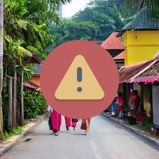 Awas! meaning [with audio and image] - Basics Phrasebook for Malay ...